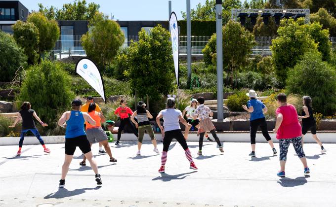 Christmas Zumba at Prahran Square