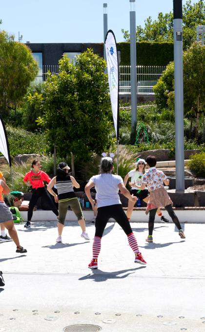 Christmas Zumba at Prahran Square